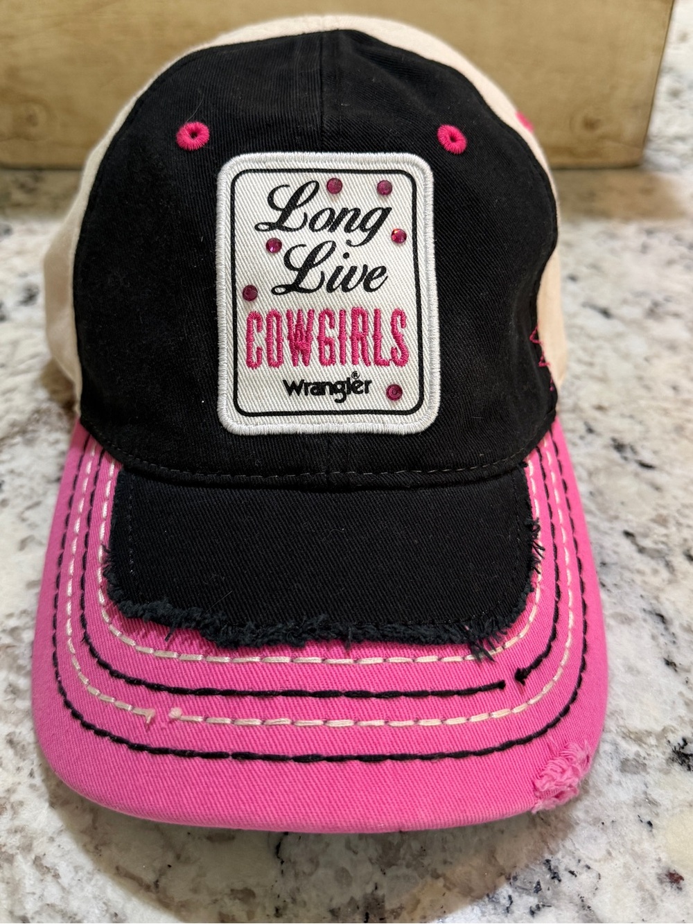 Wrangler Long Live Cowgirls Youth Baseball Hat